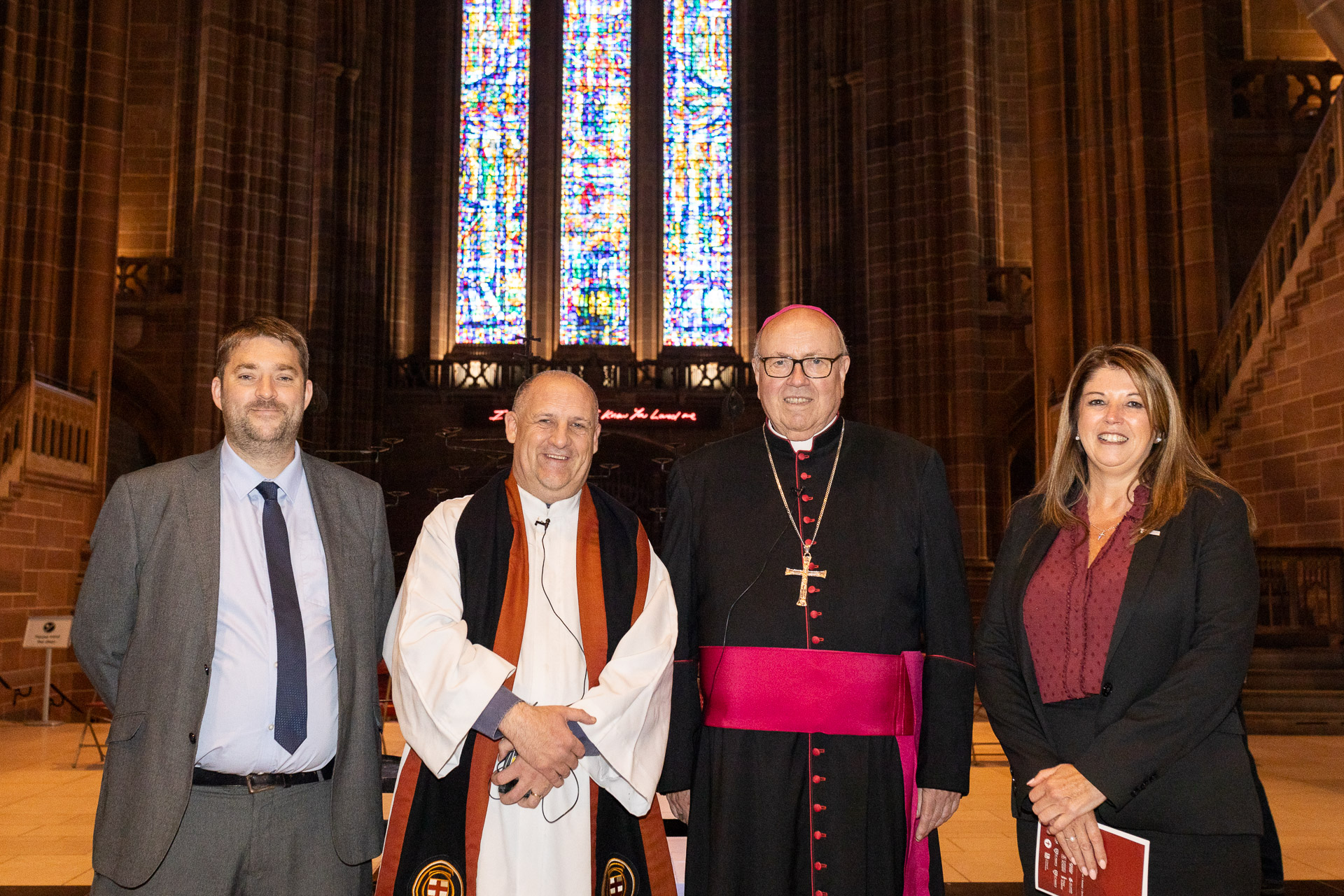 All Saints Multi Academy Trust at Liverpool Cathedral for Service of Blessing