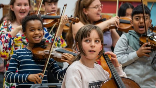 Young Sounds UK Connect Getogether featuring musicians from Bradford and Hull