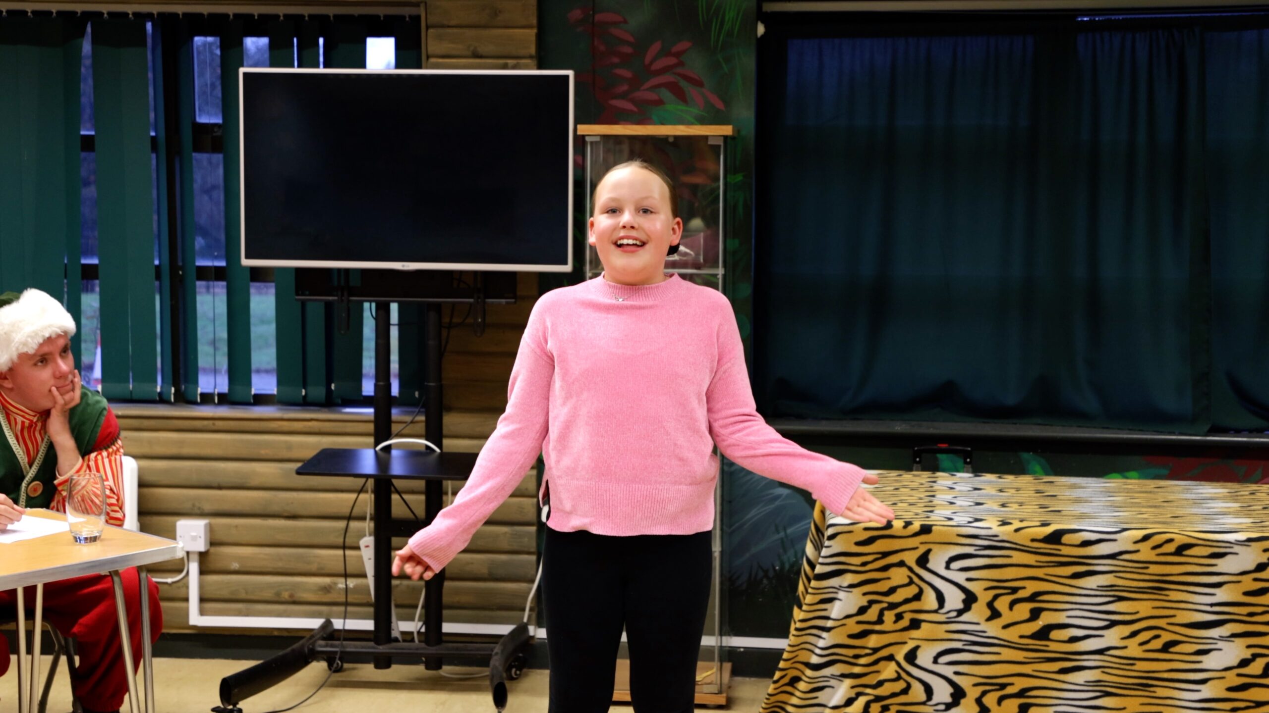 Annie Stocks' Search for a Star audition at Knowsley Safari