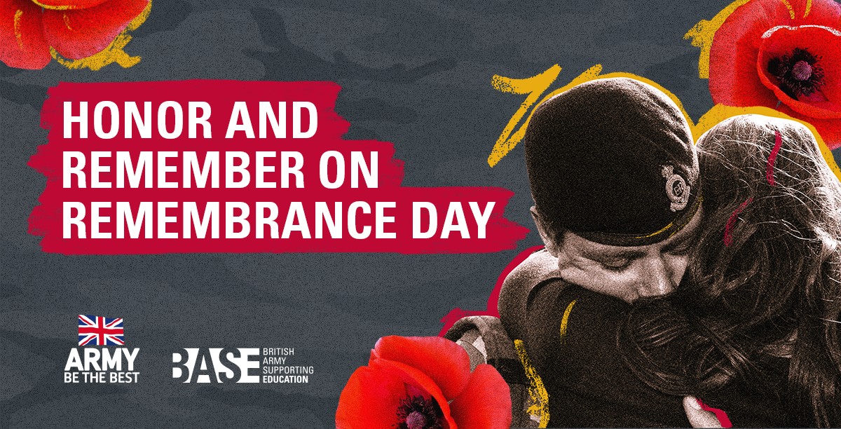 Remembrance day banner