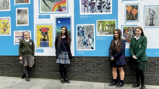 Young dot-art Schools artists with new outdoor exhibition in partnership with Liverpool ONE