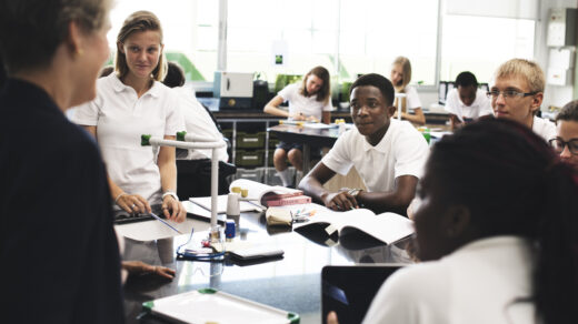 Students lifestyle learning in physic classroom