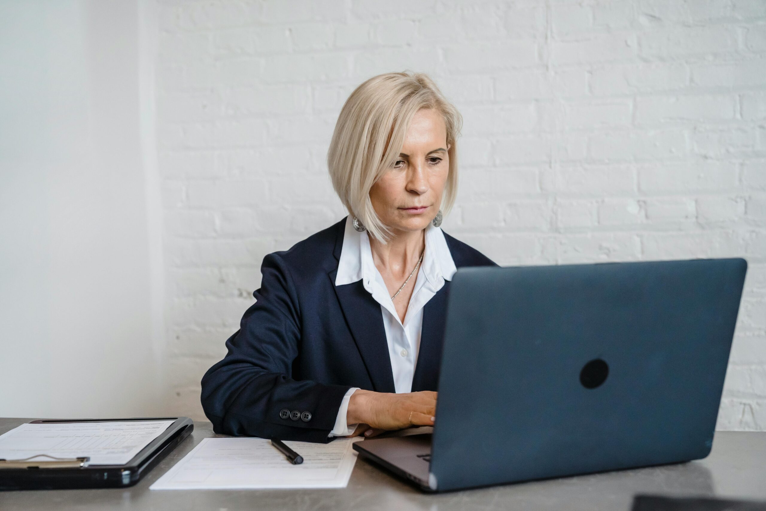 Person using laptop